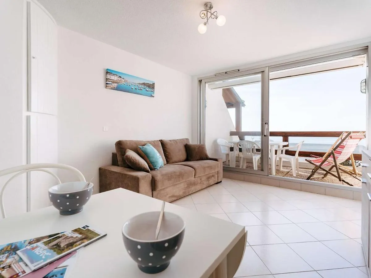 Lägenhet Studio A Carnac - 22M² - Face A La Plage - Balcon - Parking Prive - Fr-1-477-15