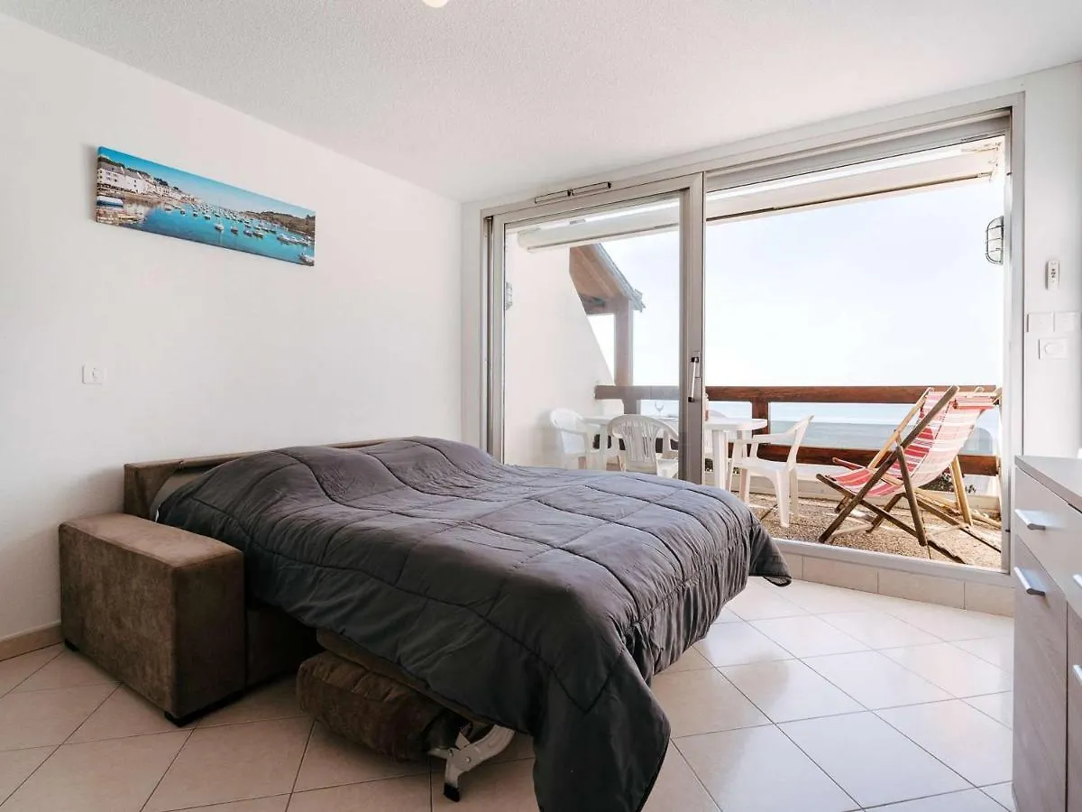 Lägenhet Studio A Carnac - 22M² - Face A La Plage - Balcon - Parking Prive - Fr-1-477-15 Frankrike