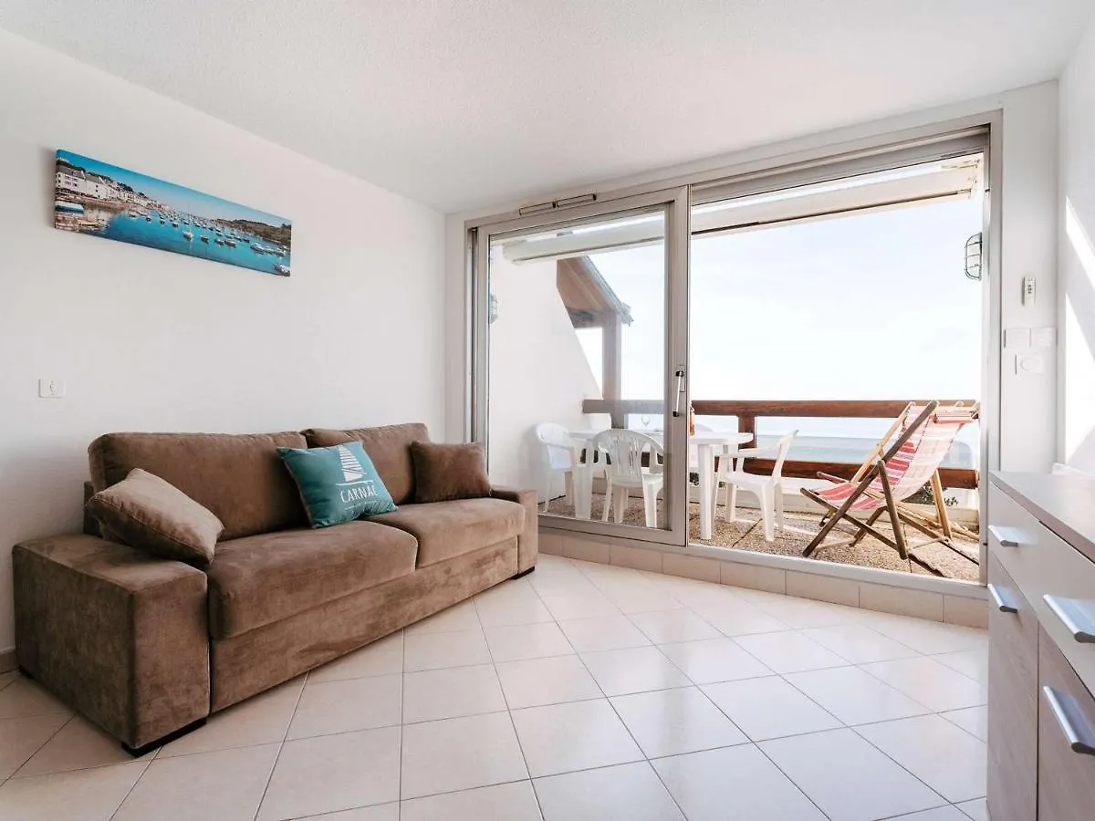 Studio A Carnac - 22M² - Face A La Plage - Balcon - Parking Prive - Fr-1-477-15 Lägenhet