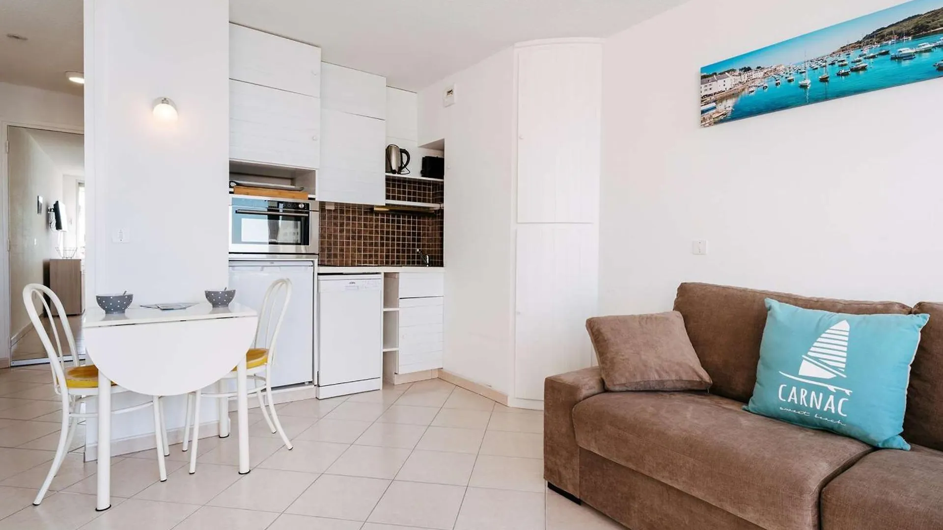 Studio A Carnac - 22M² - Face A La Plage - Balcon - Parking Prive - Fr-1-477-15 Frankrike
